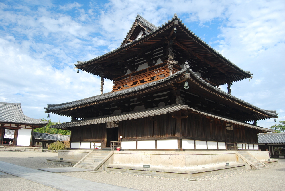 Un tempio in legno in Giappone, resiste dal 607 d.C.